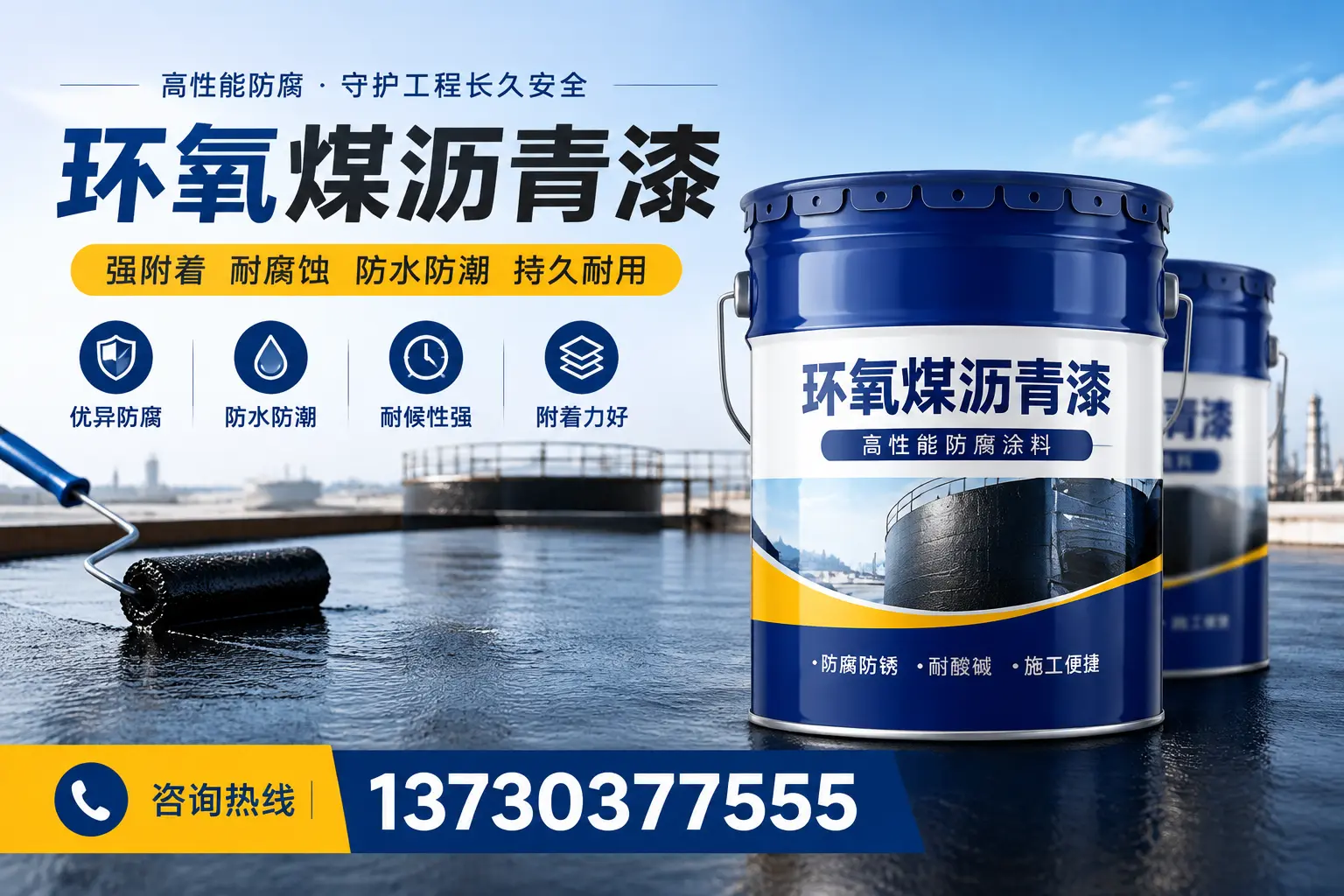 如何判断环氧煤沥青漆的质量?三门峡消费者指南